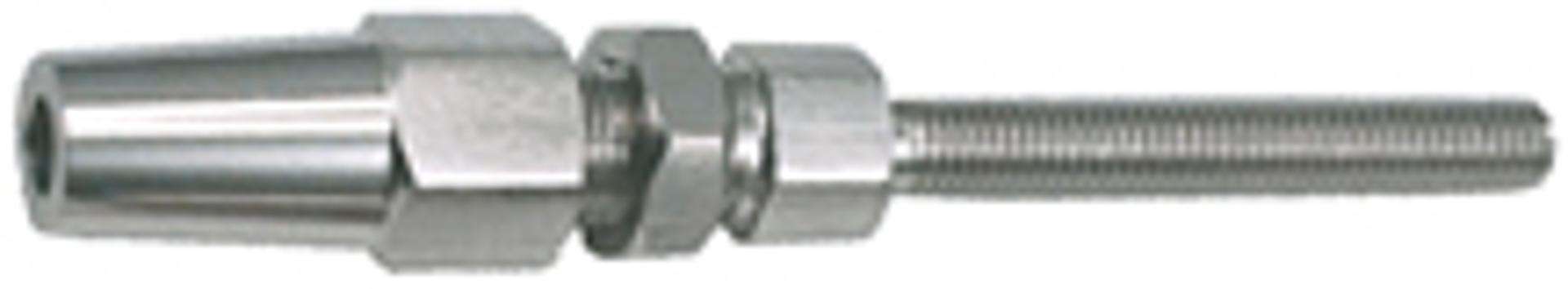 Terminal com mordentes macho inox AISI316 8002 8mm refª 035.0274 MACFER