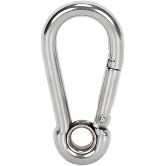 Mosquetão bombeiro com olhal inox AISI316 MS0601 6x 60mm refª 035.0213 MACFER Mosquetão bombeiro com olhal inox AISI316 MS0601 6x 60mm refª 035.0213 MACFER