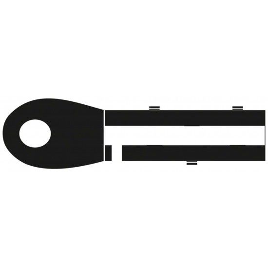 Terminal com parafusos argola inox AISI316 MS0706 4mm ref� 035.0162 MACFER