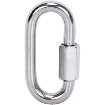 Elo para corrente com parafuso inox AISI316 QLSS-SCW  6mm ref� 035.0053 MACFER