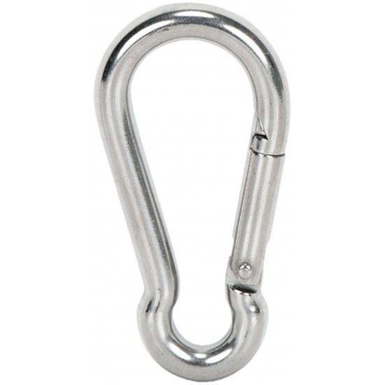 Mosquetão bombeiro inox AISI316 MS0603 4x 40mm refª 035.0019 MACFER Mosquetão bombeiro inox AISI316 MS0603 4x 40mm refª 035.0019 MACFER