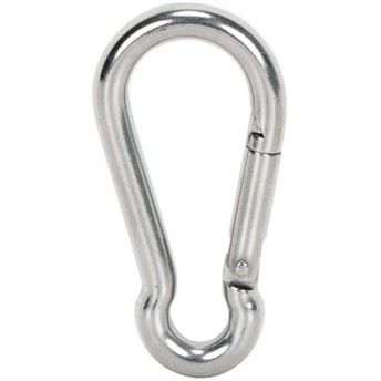 Mosquet�o bombeiro inox AISI316 MS0603  4x 40mm ref� 035.0019 MACFER