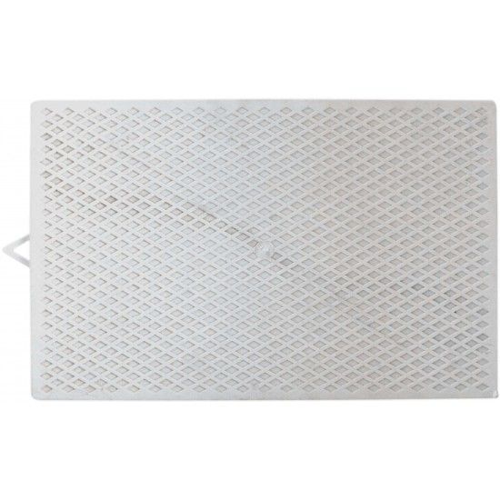 Talocha pl�s. p/ pedreiro  TPP-S n�2 220x340mm branco ref� 034.0035 MACFER