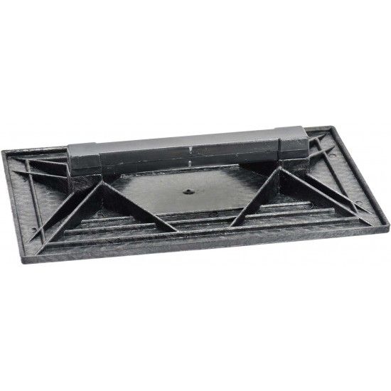 Talocha plás. p/ pedreiro TPP-T nº2 220x340mm preto refª 034.0031 MACFER Talocha plás. p/ pedreiro TPP-T nº2 220x340mm preto refª 034.0031 MACFER