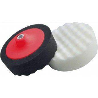 Esponja polimento com prato ondulada EPPO M14 150x50mm branca refª 033.0088 MACFER Esponja polimento com prato ondulada EPPO M14 150x50mm branca refª 033.0088 MACFER