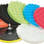Jogo esponjas polimento com velcro ondulada JEPO-07 180mm 7pçs refª 033.0099 MACFER Jogo esponjas polimento com velcro ondulada JEPO-07 180mm 7pçs refª 033.0099 MACFER