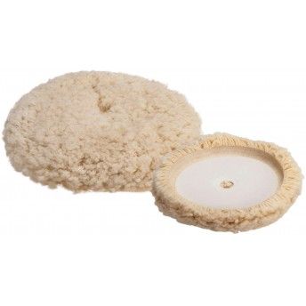 Boina l� polir c�ncava c/ velcro MacFer BP-0118C 180mm ref� 033.0073 MACFER