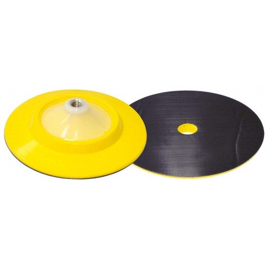 Prato p/ esponja polimento c/ velcro MacFer PEP-01 M14 160mm ref� 033.0065 MACFER