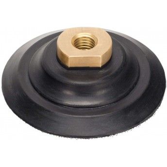 Prato borracha c/ velcro MacFer PBV-010 M14 100mm ref� 033.0039 MACFER