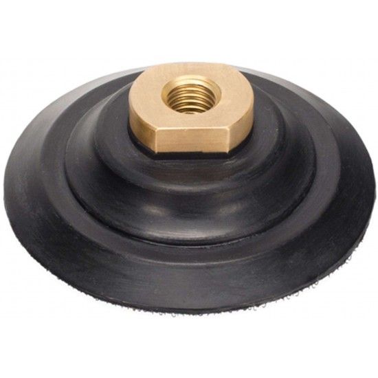 Prato borracha c/ velcro MacFer PBV-010 M14 100mm refª 033.0039 MACFER Prato borracha c/ velcro MacFer PBV-010 M14 100mm refª 033.0039 MACFER