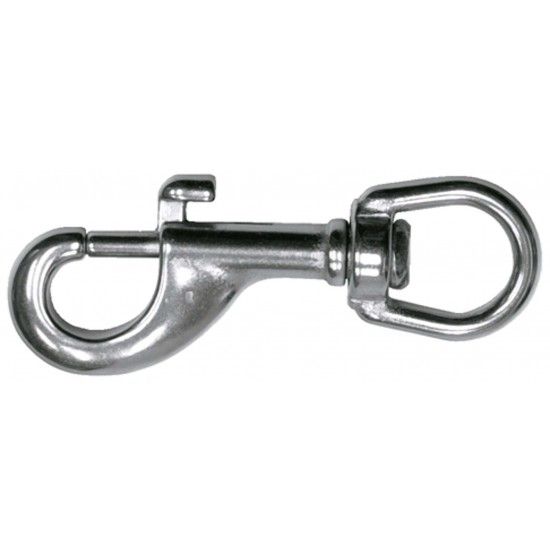 Mosquetão com destorcedor niquelado SHKN-SW 50x16mm refª 032.0401 MACFER Mosquetão com destorcedor niquelado SHKN-SW 50x16mm refª 032.0401 MACFER