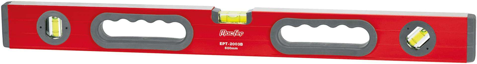 Nível bolhas alumínio MacFer EPT-2003B 800mm refª 031.0093 MACFER