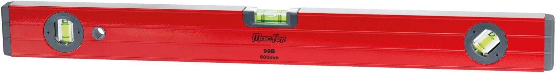 Nível bolhas alumínio magnético MacFer 99B 800mm refª 031.0066 MACFER