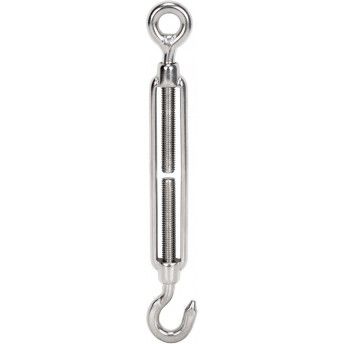 Esticador olhal/ gancho inox M8x120mm AISI316 TBSS-EH-BL refª 029.0063 Esticador olhal/ gancho inox M8x120mm AISI316 TBSS-EH-BL refª 029.0063