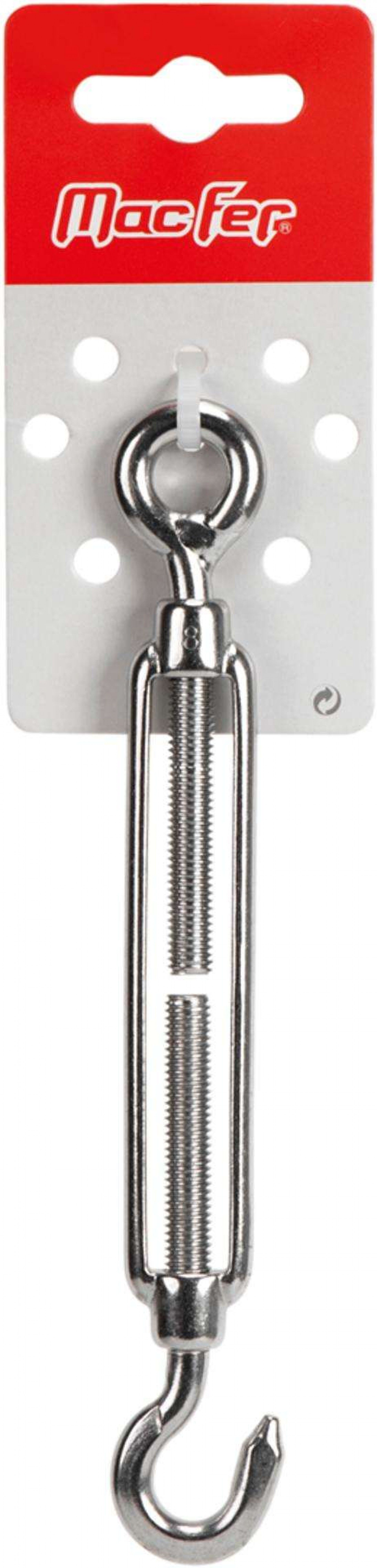 Esticador olhal/ gancho inox M6x90mm AISI316 TBSS-EH-BL refª 029.0062