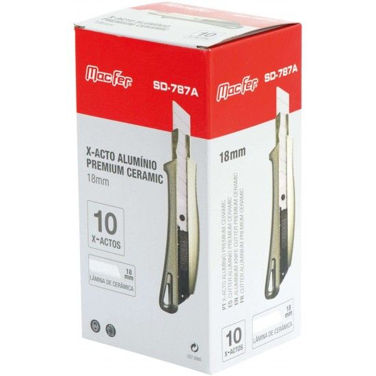 X-acto alum�nio MacFer SD-787A Premium Ceramic 18mm ref� 027.0085 MACFER