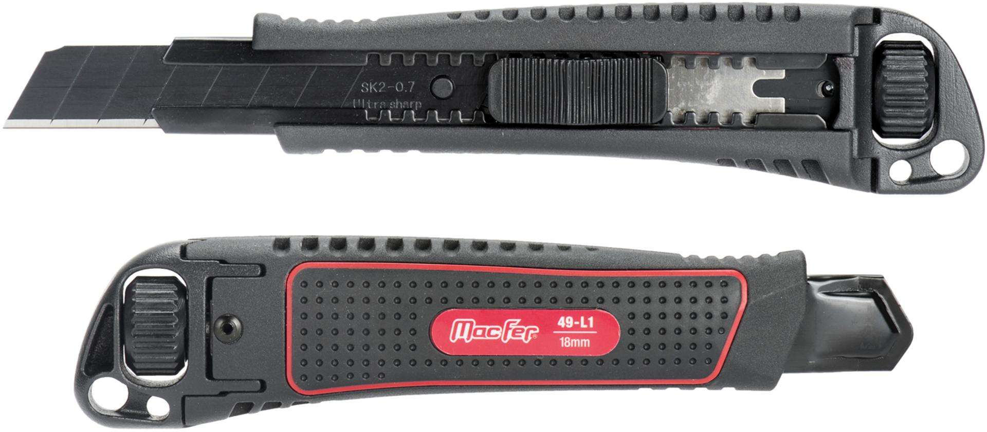 X-acto alumínio 49-L1 18mm refª 027.0084 Macfer