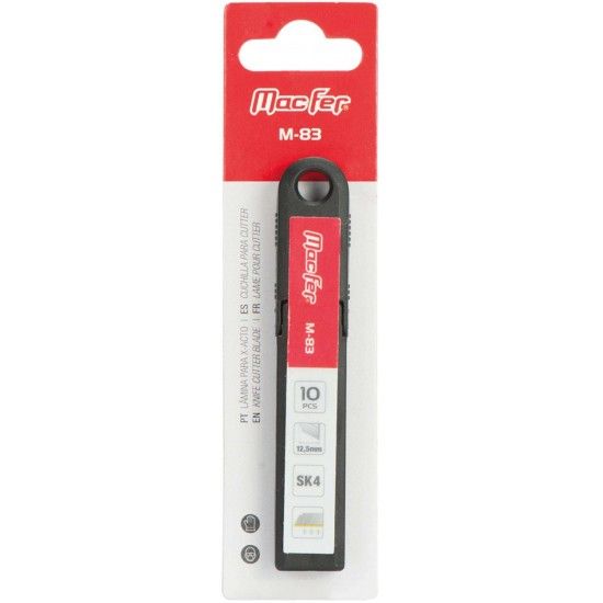 L�mina para x-acto 12.5mm SK4 M-83 (10p�) ref� 027.0083 Macfer