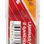 Lâmina p/ faca alcatifa 2 ganchos T016 refª 027.0077 Macfer Lâmina p/ faca alcatifa 2 ganchos T016 refª 027.0077 Macfer