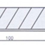 L�mina p/ x-acto SK4 MacFer L-100 18mm  ref� 027.0071 MACFER