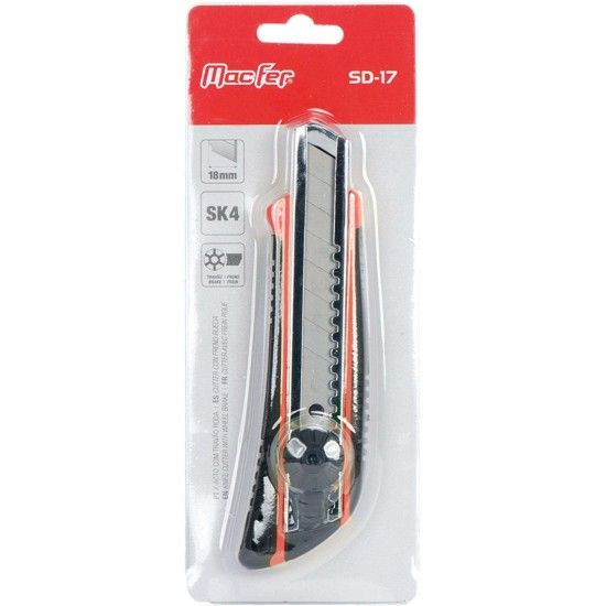 X-acto c/ travão roda MacFer SD-17 18mm refª 027.0064 MACFER X-acto c/ travão roda MacFer SD-17 18mm refª 027.0064 MACFER