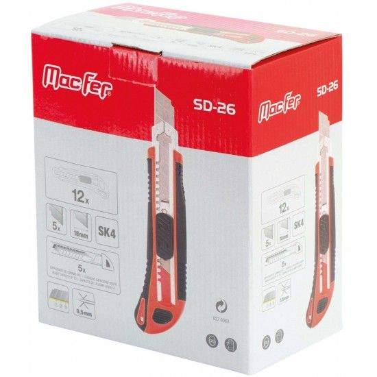 X-acto MacFer SD-26 18mm refª 027.0063 MACFER X-acto MacFer SD-26 18mm refª 027.0063 MACFER