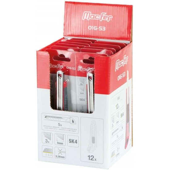 X-acto MacFer 01G-S3 9mm  ref� 027.0057 MACFER