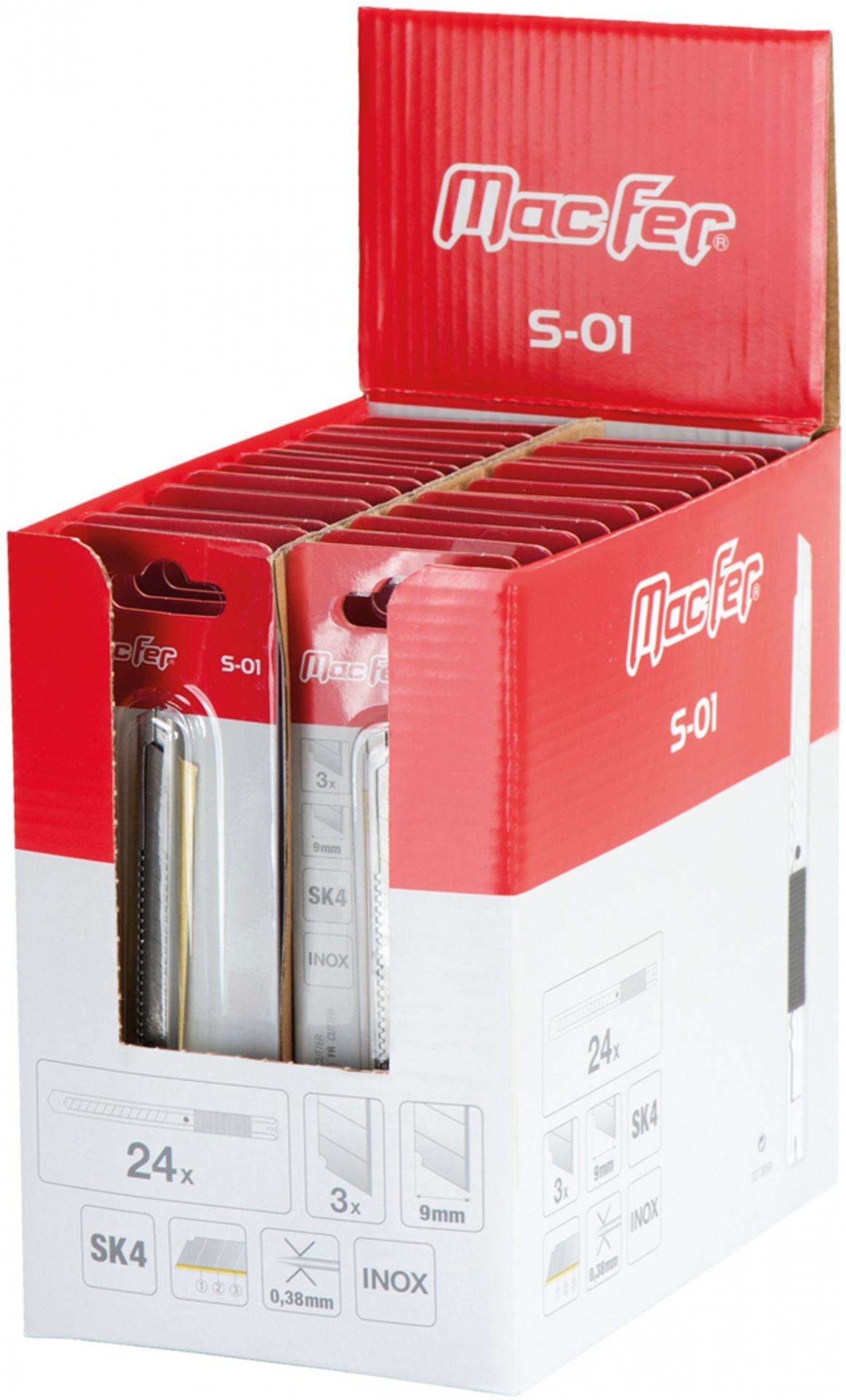 X-acto MacFer S-01 9mm refª 027.0058 MACFER