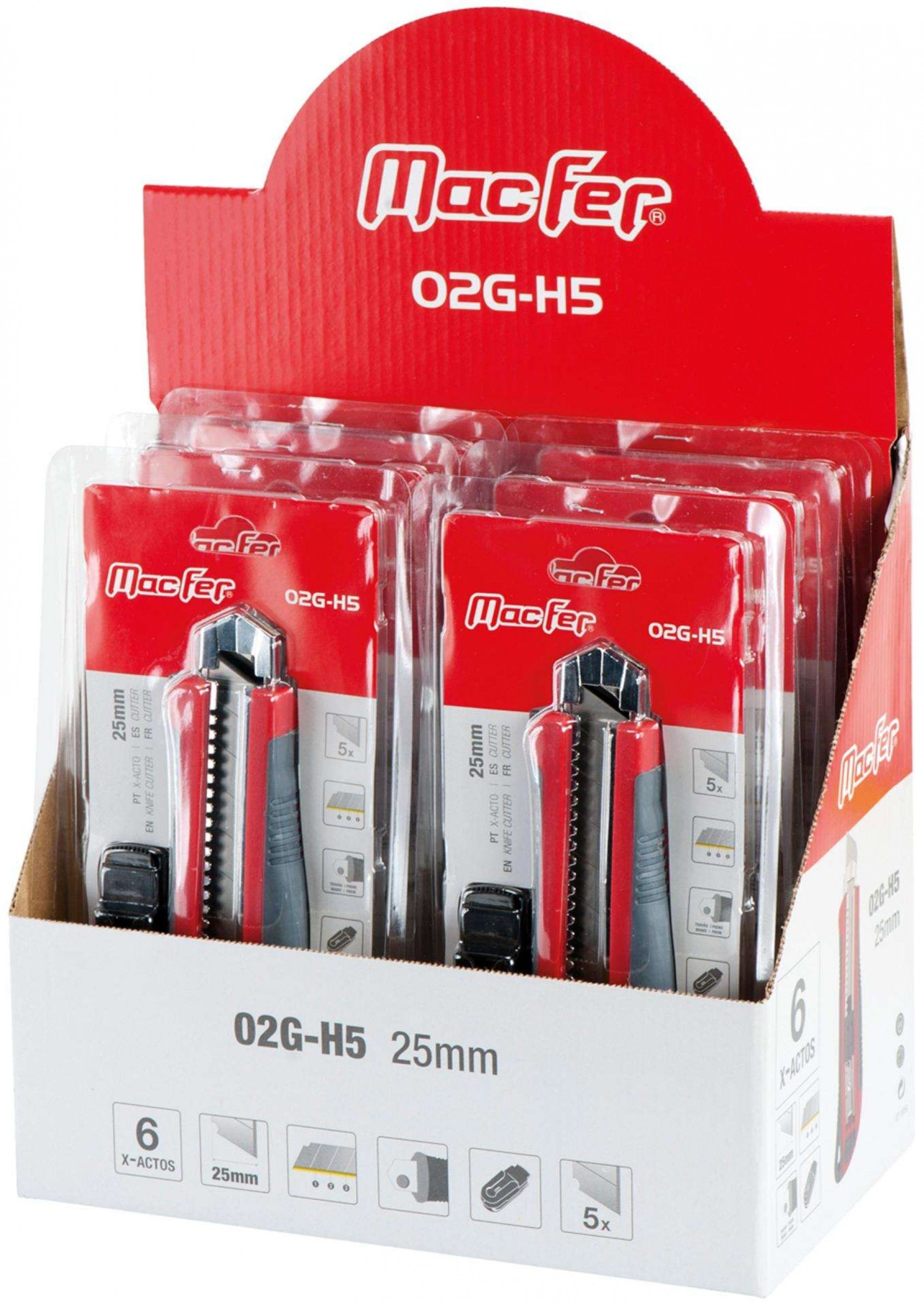 X-acto MacFer 02G-H5 25mm refª 027.0050 MACFER