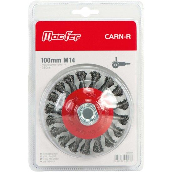 Catrab. a�o c/ rosca c�n.  CARN-R ret. M14 115mm  ref� 026.0009 MACFER