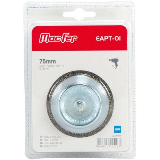 Catrab. a�o c/ perno t/ ta�a  EAPT-OI inox 50mm  ref� 025.0015 MACFER