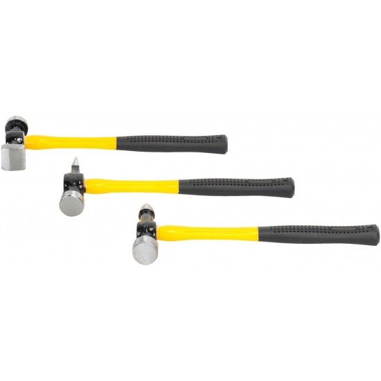 Kit tais & martelos p/ bate-chapas  SK082 7p�s ref� 023.0131 MACFER