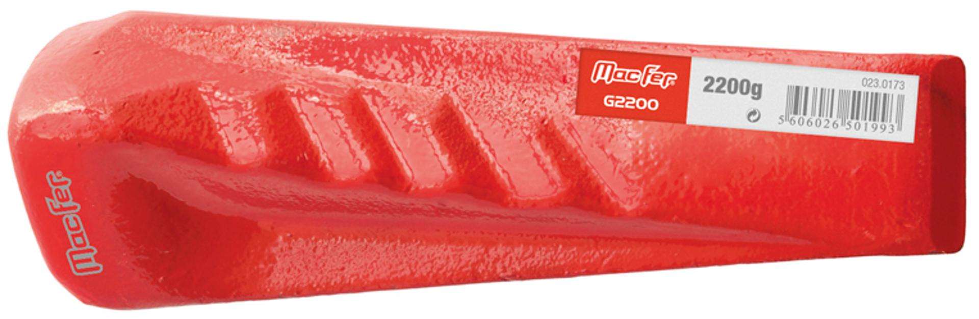 Cunha rachar lenha t/ torçida MacFer G2200 2200g refª 023.0173 MACFER