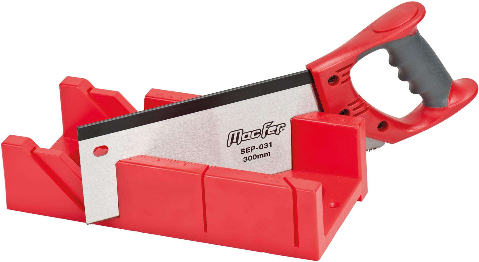 Serrote costas c/ 1/2 esq. plást. MacFer SEP-031 300mm refª 022.0012 MACFER