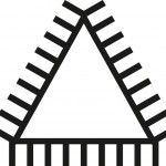 Lima p/ serras triangular c/ cabo MacFer LS-04R regular 8 Lima p/ serras triangular c/ cabo MacFer LS-04R regular 8