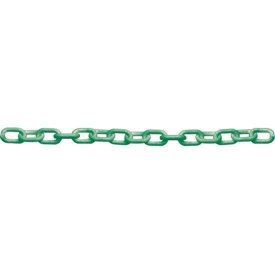 Corrente pl�stico CPG  8mm verde (25m) ref� 020.0071 MACFER