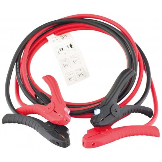 Cabos p/ baterias MacFer ZJGW025A-P34C 350A 25mm2 3,5m ref� 019.0096 MACFER