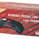 Bomba pedal 2 �mbolos c/ man�metro MacFer SF8704G ref� 019.0022 MACFER