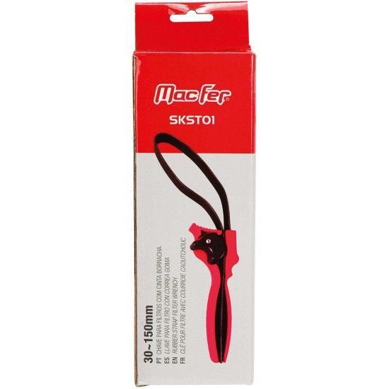 Ch. p/ filtros c/ cinta borracha MacFer SKST01 30~150mm refª 019.0015 MACFER Ch. p/ filtros c/ cinta borracha MacFer SKST01 30~150mm refª 019.0015 MACFER