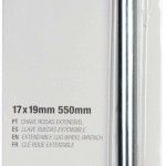 Ch. rodas extens�vel MacFer LW001 17x19mm 550mm ref� 019.0020 MACFER