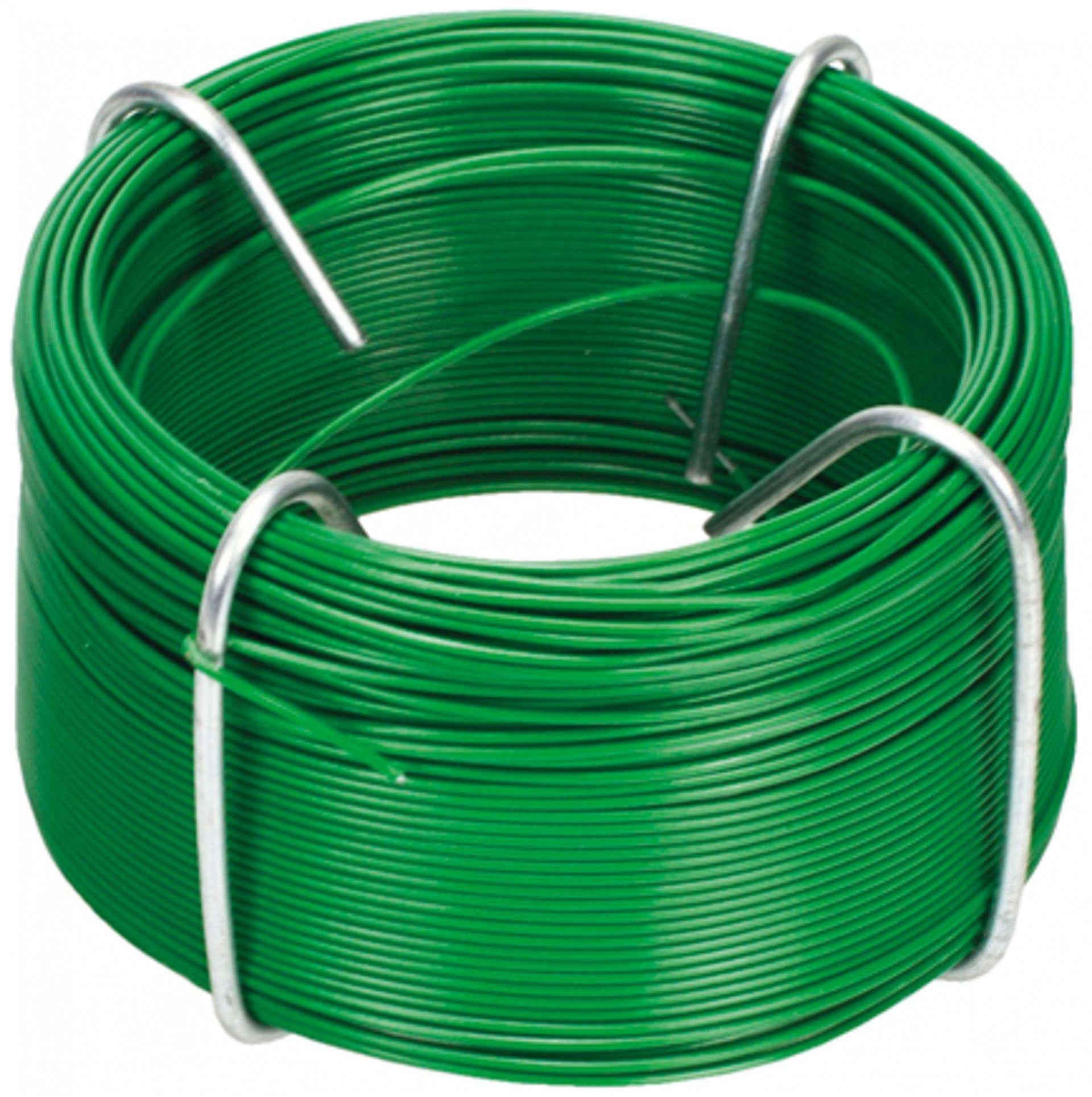 Arame plastificado AP 0,9mm 50m verde refª 018.0051 MACFER