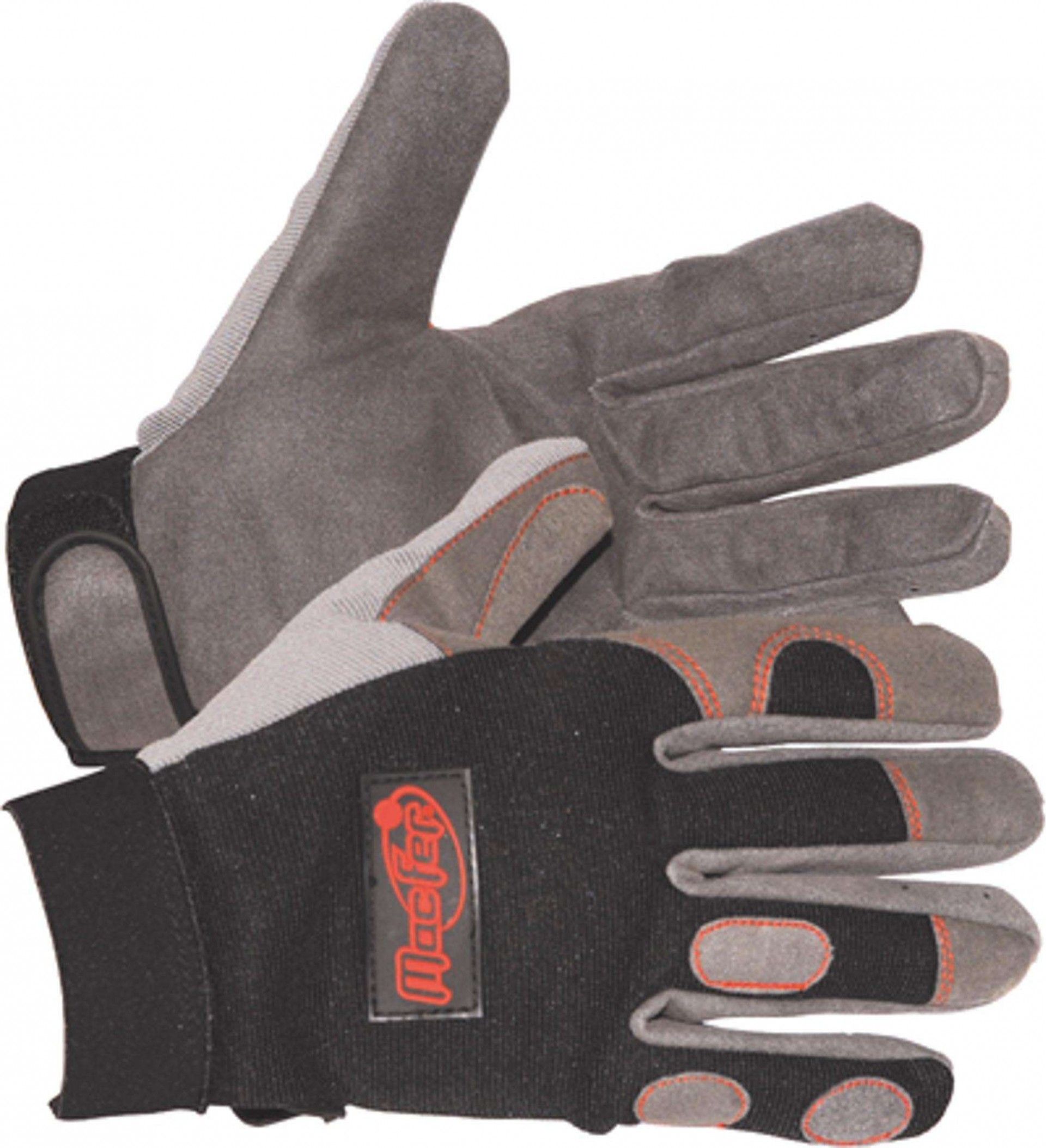 Luva prot. sint. t/ chefe MacFer Flex Drive 9
