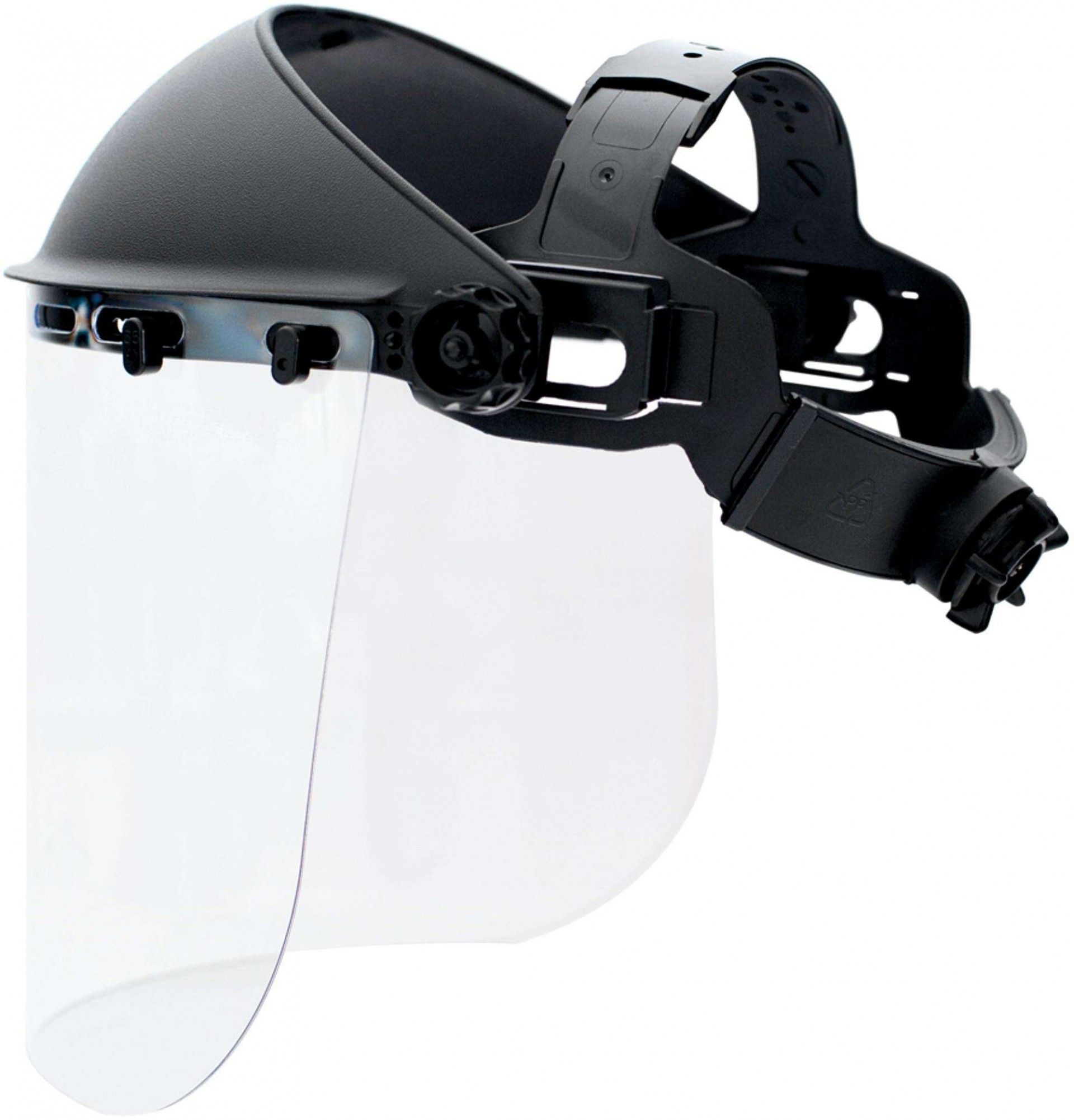 Viseira cabeça PVC MacFer H870+VC85M trans. refª 017.0044 MACFER