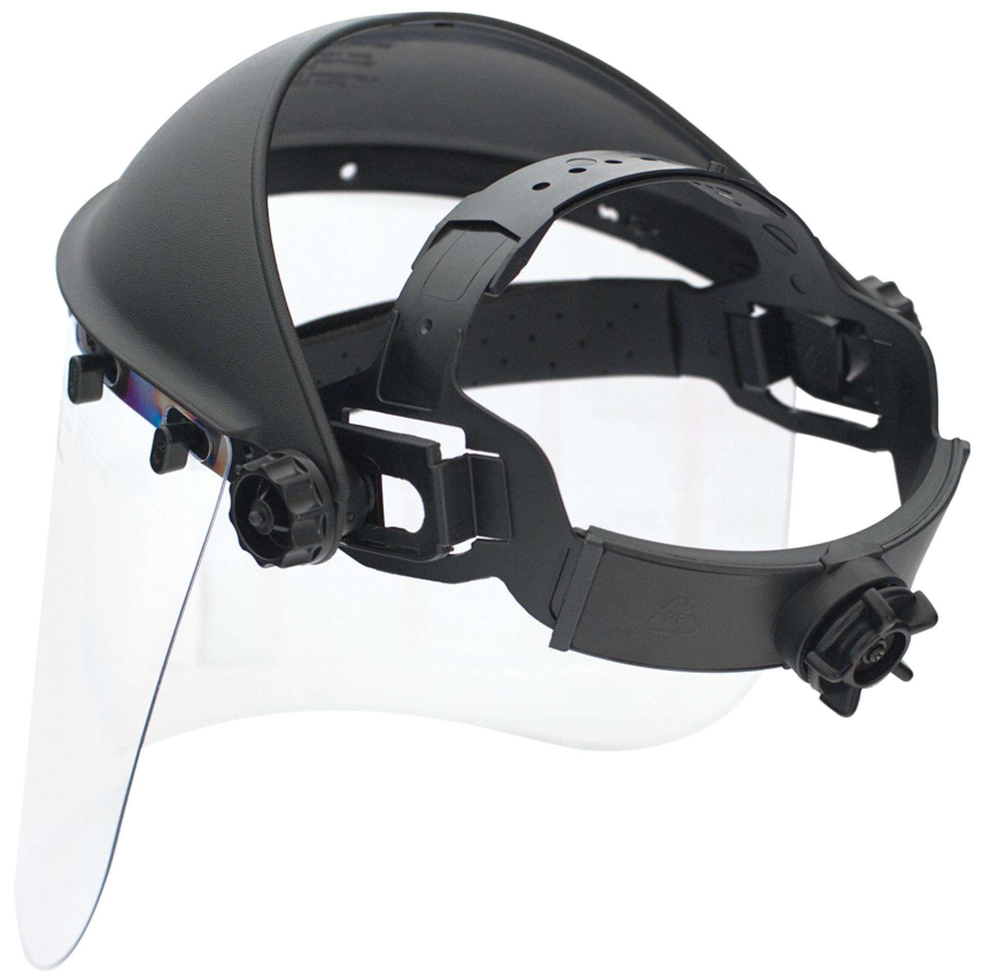 Viseira cabeça PVC MacFer H870+VC85M trans. refª 017.0044 MACFER