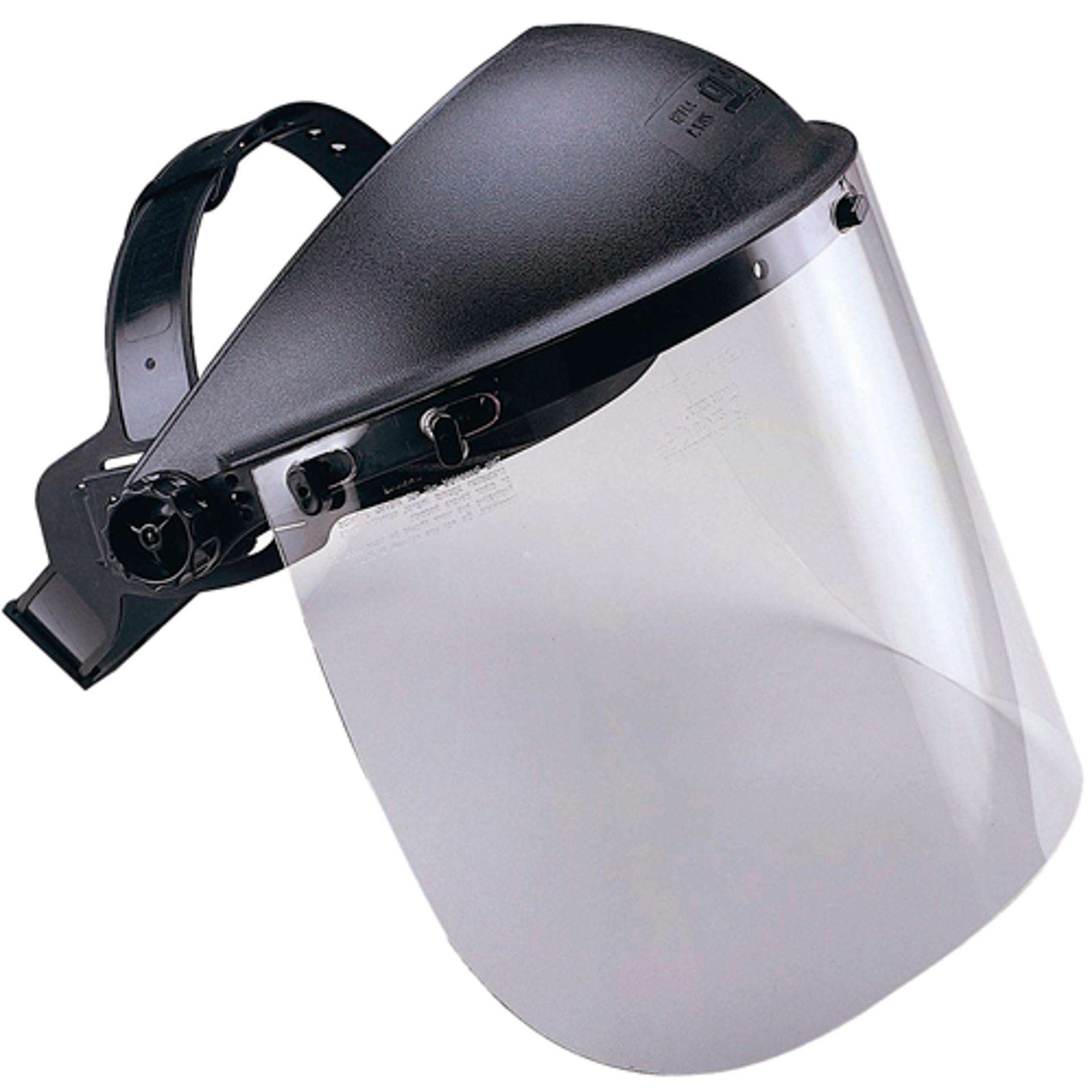 Viseira cabeça PVC MacFer H870+VC85M trans. refª 017.0044 MACFER