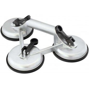 Ventosa corpo alum�nio 3 fixadores MacFer VA103 115mm ref� 017.0009 MACFER