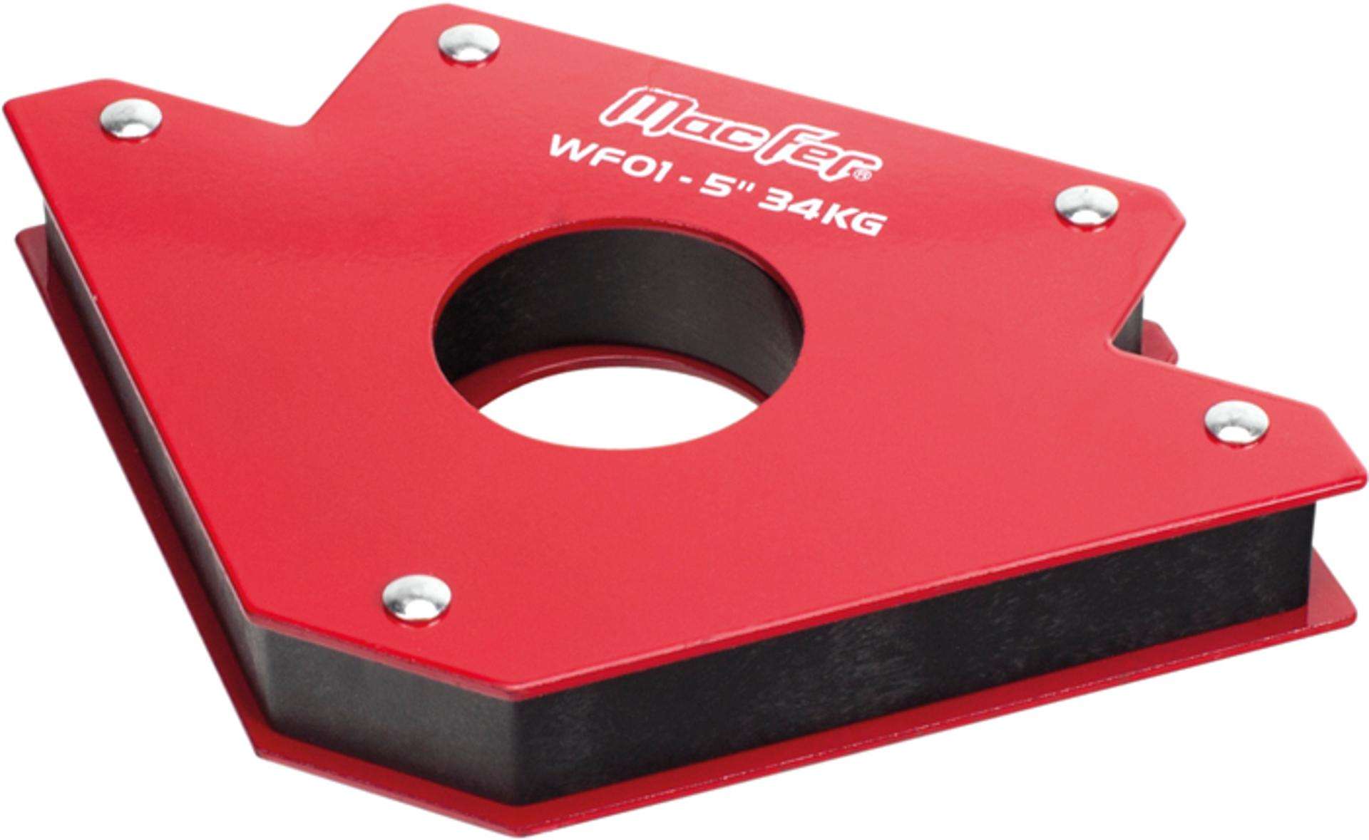 Íman soldador c/ vários ângulos MacFer WF01 34kg 5" refª 016.0099 MACFER