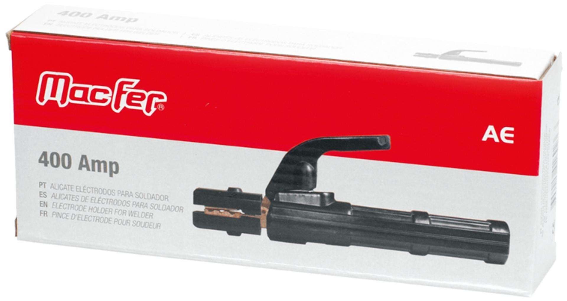 Alicate eléctrodos p/ soldador MacFer AE 400A refª 016.0092 MACFER