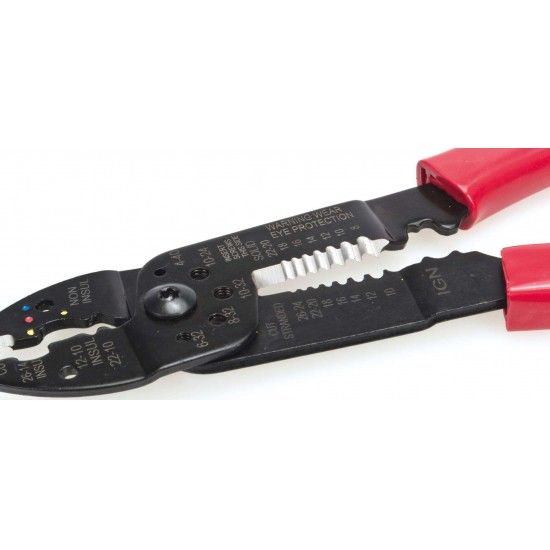 Alicate cravar terminais e descarnar fio SK5-5 0,8~3,2mm2 ref� 016.0056 MACFER