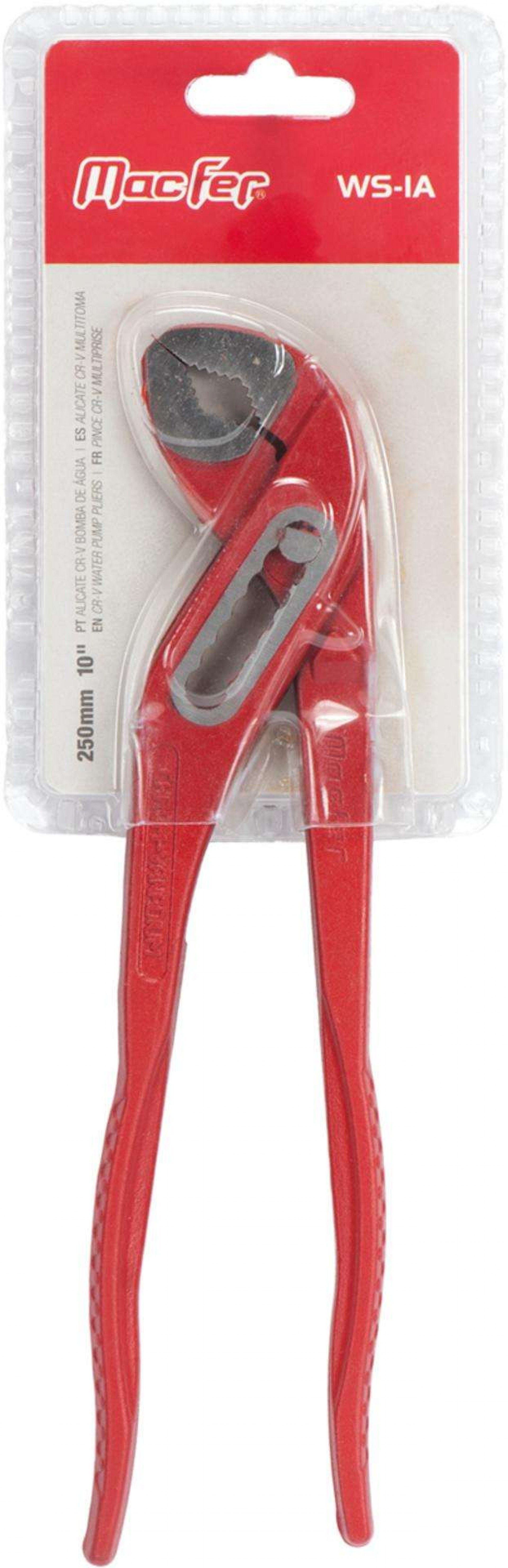 Alicate Cr-V bomba água MacFer WS-IA 300mm 12" refª 016.0042 MACFER